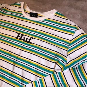 Guess Stripped Long Sleeve T-Shirt